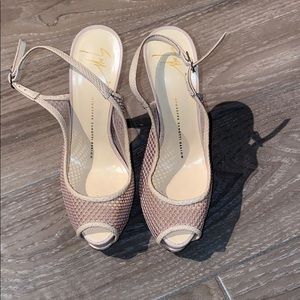Giuseppe Zanotti Sling back heels size 36.5